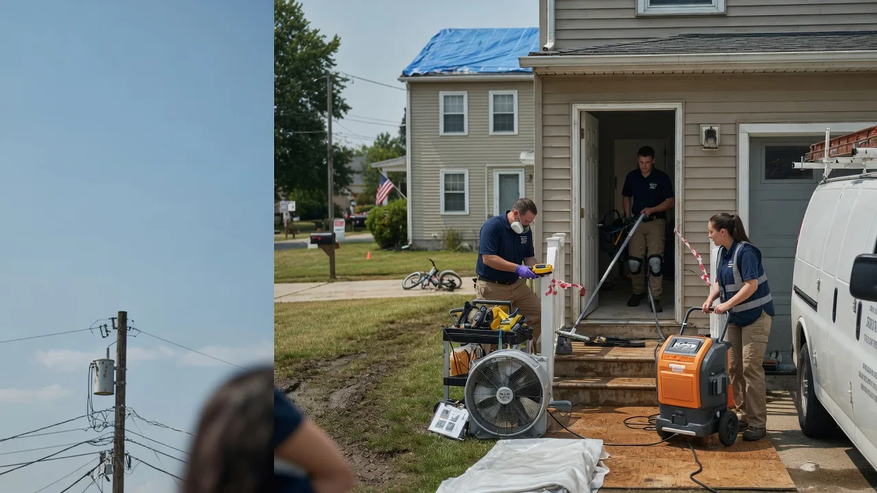 Water Damage Repair in Crowville, LA near me